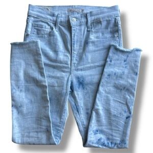 Levi’s Mile High Super Skinny Jeans Color Barely There Light Wash